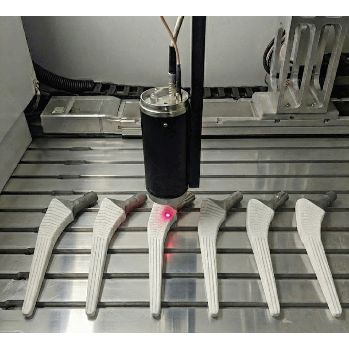 Sensor measuring HAP coated implants